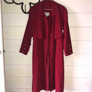 Red Jacqueline Ferrar coat